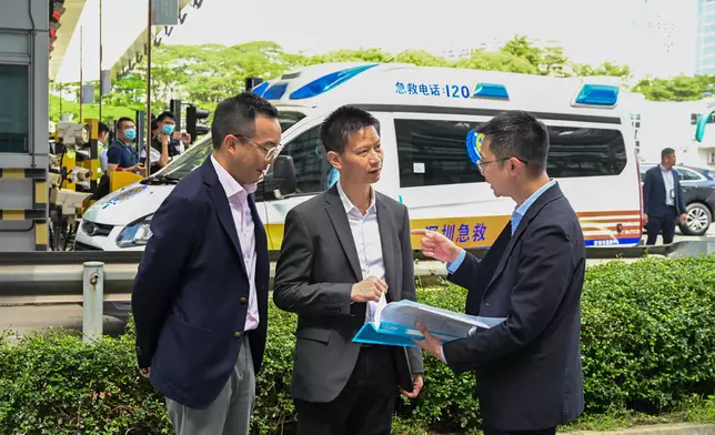 Government conducts drill for Pilot Scheme for Direct Cross-boundary Ambulance Transfer in GBA smoothly today  Source: HKSAR Government Press Releases