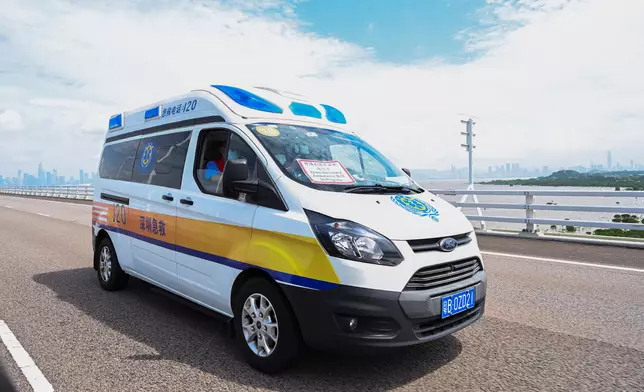 Government conducts drill for Pilot Scheme for Direct Cross-boundary Ambulance Transfer in GBA smoothly today  Source: HKSAR Government Press Releases