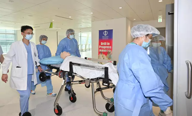 Government conducts drill for Pilot Scheme for Direct Cross-boundary Ambulance Transfer in GBA smoothly today  Source: HKSAR Government Press Releases