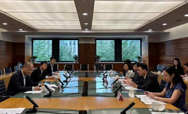 SLW witnesses signing of MOU in Beijing to deepen talent exchanges and co-operation  Source: HKSAR Government Press Releases