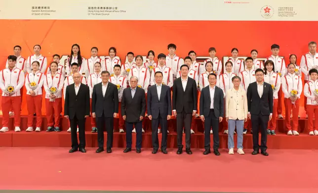 Sports demonstrations by Mainland Olympians (with photos/video) Source: HKSAR Government Press Releases