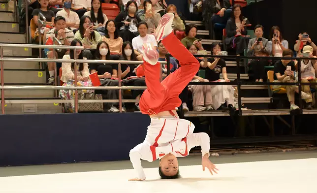 Sports demonstrations by Mainland Olympians (with photos/video) Source: HKSAR Government Press Releases