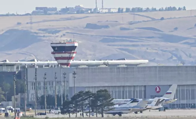 Planes believed to be carrying prisoners coming from Russia upon their arrival at the Ankara Airport, Turkey, Thursday, Aug. 1, 2024.The United States and Russia completed their biggest prisoner swap in post-Soviet history on Thursday, with Moscow releasing Wall Street Journal reporter Evan Gershkovich and Michigan corporate security executive Paul Whelan in a multinational deal that set some two dozen people free, according to officials in Turkey, where the exchange took place. (AP Photo)