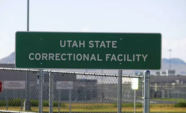 The Utah State Correctional Facility is shown Tuesday, Aug. 6, 2024, in Salt Lake City. (AP Photo/Rick Bowmer)