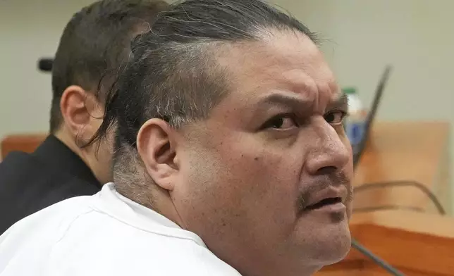 FILE-Death row inmate Taberon Honie looks on during the Utah Board of Pardons commutation hearing on July 22, 2024, at the Utah State Correctional Facility, in Salt Lake City. (AP Photo/Rick Bowmer, Pool, File)