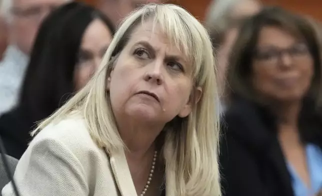 Kouri Richins attorney Wendy Lewis looks on during a hearing Tuesday, Aug. 27, 2024, in Park City, Utah. (AP Photo/Rick Bowmer, Pool)