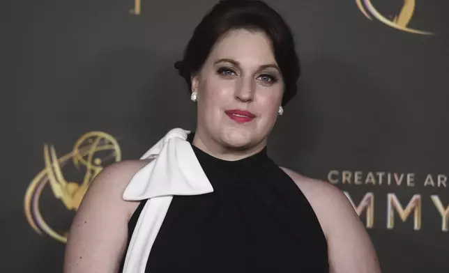 Allison Tolman attends night two of the Creative Arts Emmy Awards on Sunday, Sept. 8, 2024, in Los Angeles. (Photo by Richard Shotwell/Invision/AP)