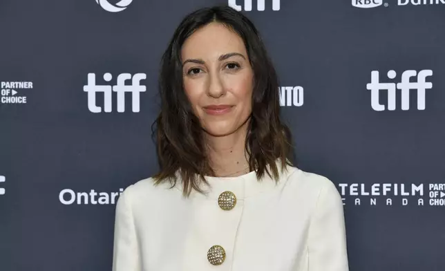 Gia Coppola attends the premiere of "The Last Showgirl" during the Toronto International Film Festival on Friday, Sept. 6, 2024, at Princess of Wales Theatre in Toronto. (Photo by Evan Agostini/Invision/AP)