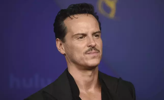 Andrew Scott arrives at the 76th Primetime Emmy Awards on Sunday, Sept. 15, 2024, at the Peacock Theater in Los Angeles. (Photo by Richard Shotwell/Invision/AP)