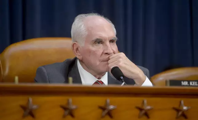 Chairman Rep. Mike Kelly, R-Pa., leads the first public hearing of a bipartisan congressional task force investigating the assassination attempts against Republican presidential nominee former President Donald Trump, on Capitol Hill in Washington, Thursday, Sept. 26, 2024. (AP Photo/Rod Lamkey, Jr.)