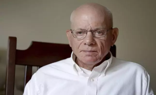 Dr. Stephen Ostroff, the U.S. Food and Drug Administration's former chief scientist, speaks during an interview in Harrisburg, Pa., on Aug. 20, 2024. (AP Photo/Shelby Lum)