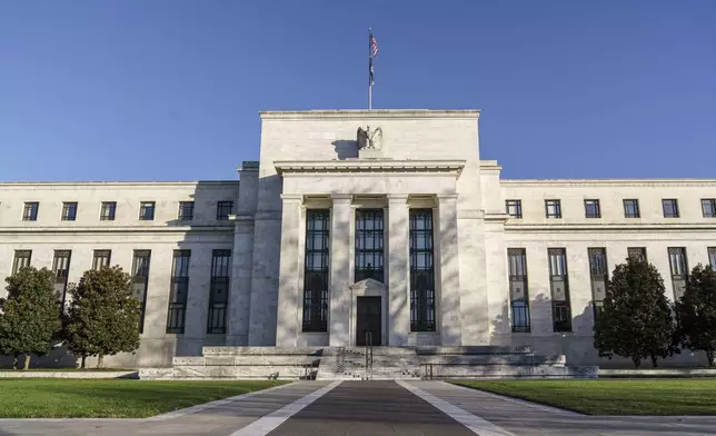 FILE - The Federal Reserve is in Washington is shown on Nov. 16, 2020. (AP Photo/J. Scott Applewhite, File)