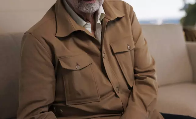 FILE - Director Francis Ford Coppola poses for portrait photographs for the film "Megalopolis," at the 77th international film festival, Cannes, southern France, Friday, May 17, 2024. (Photo by Vianney Le Caer/Invision/AP, File)