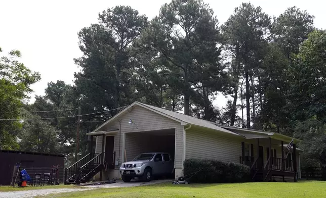 The rental home of Colt Gray, the 14-year-old suspect who has been charged as an adult with murder in the shootings Wednesday, Sept. 4., at Apalachee High School, is shown Thursday, Sept. 5, 2024, in Winder, Ga. (AP Photo/Brynn Anderson)