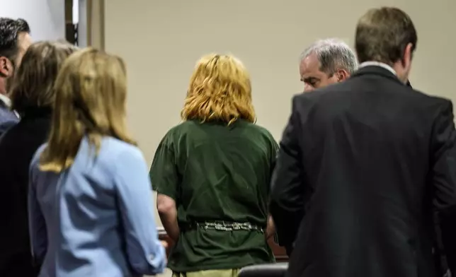 Colt Gray leaves the the Barrow County courthouse after his first appearance for the Wednesday shooting at Apalachee High School, Friday, Sept. 6, 2024, in Winder, Ga. (AP Photo/Brynn Anderson, Pool)