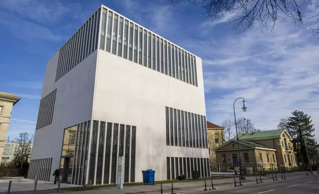 FILE - Exterior view Nazi Documentation Center in Munich, Germany, Tuesday, Feb. 6, 2024. (Peter Kneffel/dpa via AP, File)