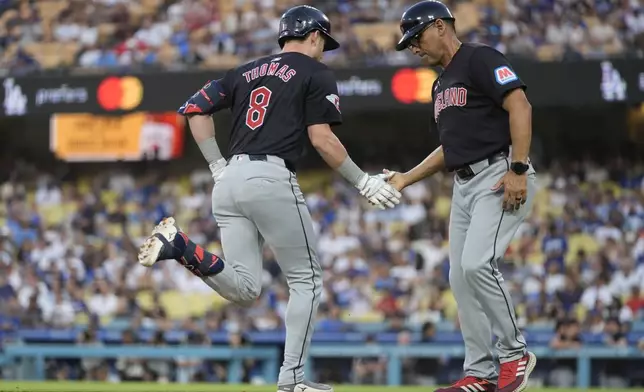 of a baseball game in Los Angeles, Saturday, Sept. 7, 2024. (AP Photo/Ashley Landis)