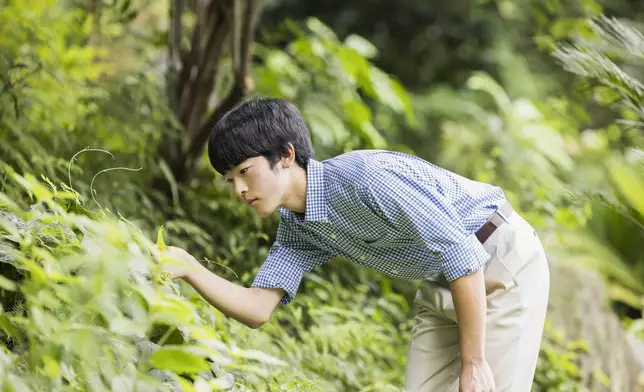 In this photo provided by Japan's Imperial Household Agency of Japan, Prince Hisahito, the son of Crown Prince Akishino and Crown Princess Kiko, is pictured at the Akasaka Palace imperial garden in Tokyo, July 15, 2024. Hisahito turned 18 on Friday, Sept. 6. (Imperial Household Agency of Japan via AP)