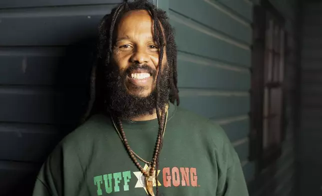 Ziggy Marley poses for a portrait on Sunday, Sept. 22, 2024, in New York. (Photo by Matt Licari/Invision/AP)