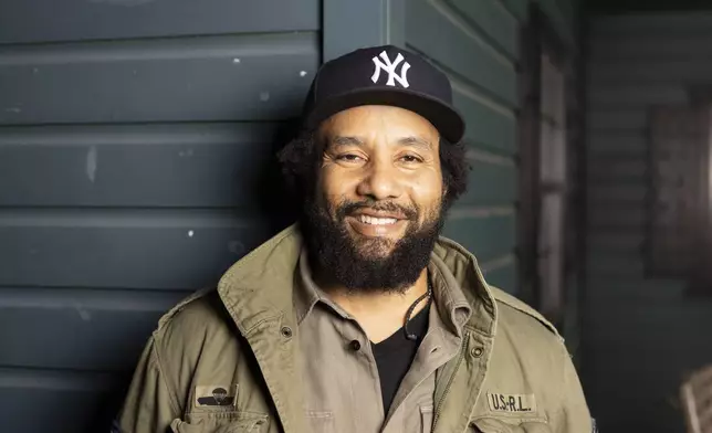 Ky-Mani Marley poses for a portrait on Sunday, Sept. 22, 2024, in New York. (Photo by Matt Licari/Invision/AP)