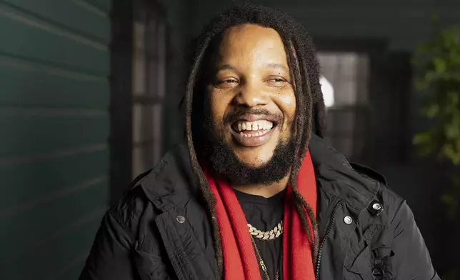 Stephen Marley poses for a portrait on Sunday, Sept. 22, 2024, in New York. (Photo by Matt Licari/Invision/AP)