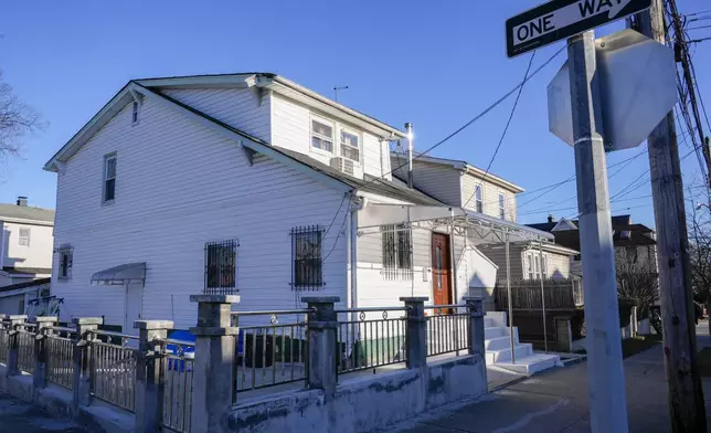 FILE - One of two homes owned by Winnie Greco, an aide to New York City Mayor Eric Adams, is seen in the Bronx borough of New York, Feb. 29, 2024. (AP Photo/Mary Altaffer, File)