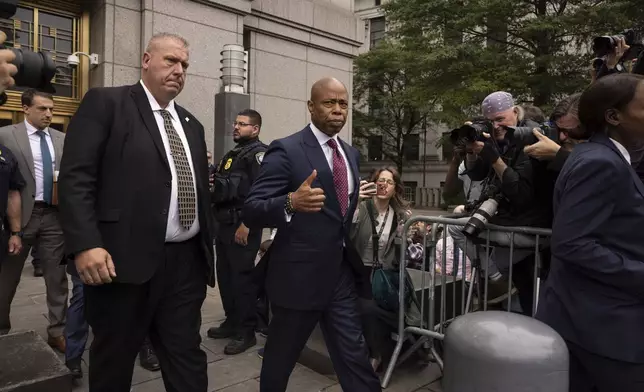 New York City Mayor Eric Adams pleads not guilty to taking bribes and ...