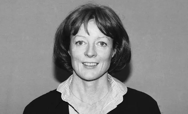 FILE - Maggie Smith, who is in rehearsal on new show "Night and Day" appears at Minskoff Rehearsal Studios on Sept. 27, 1979. Smith, who won an Oscar for “The Prime of Miss Jean Brodie” in 1969 and won new fans in the 21st century as the dowager Countess of Grantham in “Downton Abbey,” has died at 89. (AP Photo/Ray Howard, File)