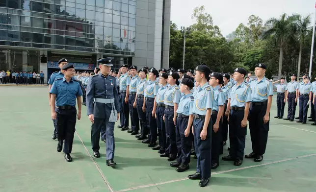 CAS Cadet Corps Challenge Day 2024 held today  Source: HKSAR Government Press Releases