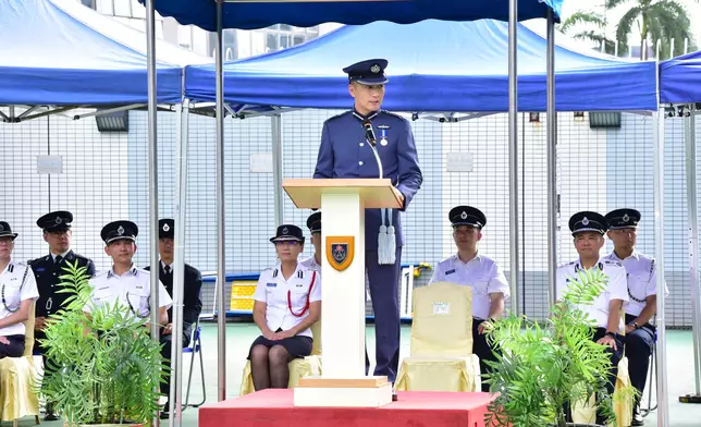 CAS Cadet Corps Challenge Day 2024 held today  Source: HKSAR Government Press Releases