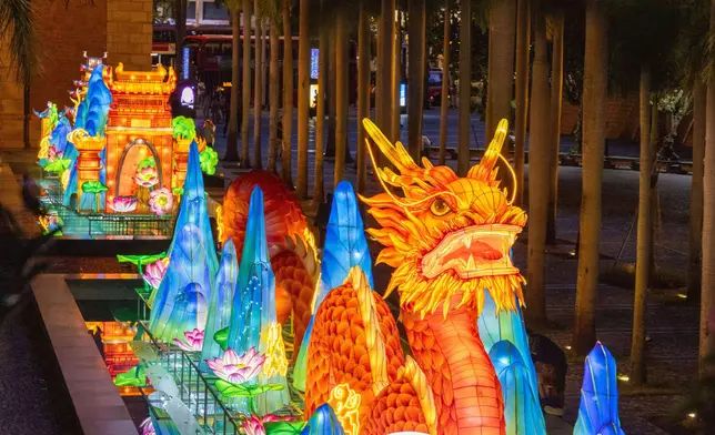 Lantern display "Dragon Palace on the Moon" lifts curtain on Mid-Autumn Lantern Carnivals 2024  Source: HKSAR Government Press Releases