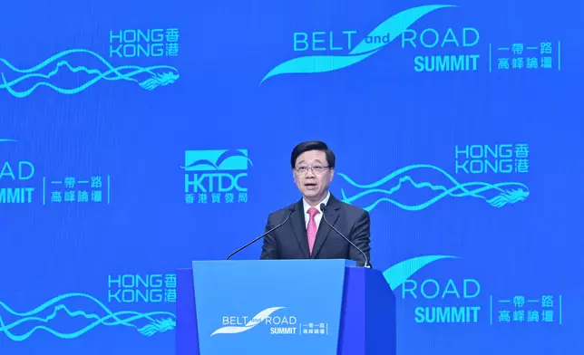 Speech by CE at Ninth Belt and Road Summit (with photos/video) Source: HKSAR Government Press Releases