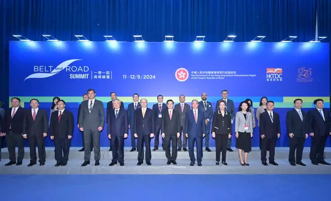 Speech by CE at Ninth Belt and Road Summit (with photos/video) Source: HKSAR Government Press Releases