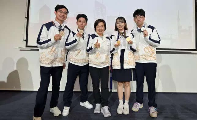 SED witnesses Hong Kong delegation's triumph at WorldSkills Competition in Lyon  Source: HKSAR Government Press Releases