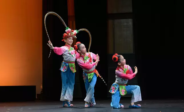 "Kaleidoscope of the Arts" student performing arts event celebrates 75th anniversary of founding of People's Republic of China  Source: HKSAR Government Press Releases