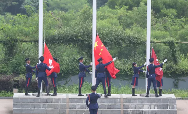 S for S reviews Fire and Ambulance Services Teen Connect Rally  Source: HKSAR Government Press Releases