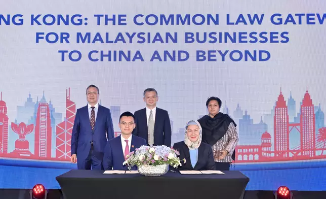 SJ visits Malaysia to promote Hong Kong's legal services  Source: HKSAR Government Press Releases