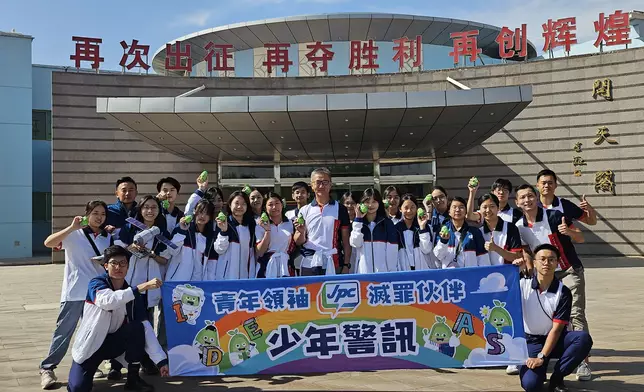 Commissioner of Police leads JPC members to witness Force mascots launching into space with satellite  Source: HKSAR Government Press Releases