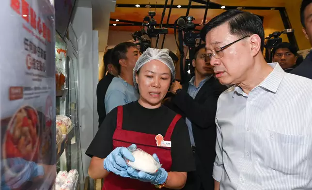 CE visits Sha Tin District to gather public views on Policy Address  Source: HKSAR Government Press Releases