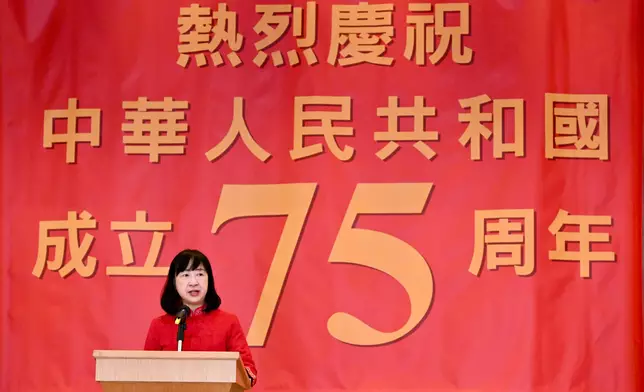 Schools hold flag-raising ceremonies to celebrate 75th anniversary of founding of People's Republic of China  Source: HKSAR Government Press Releases