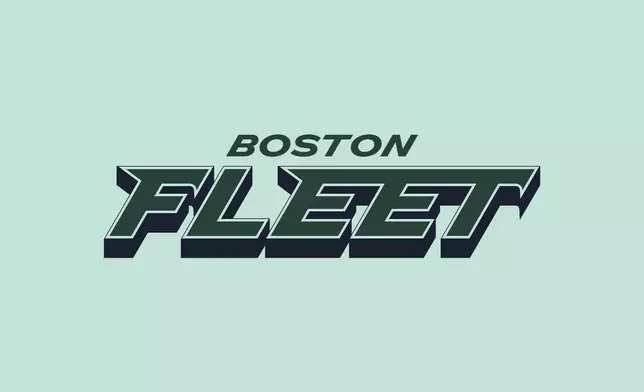 This image released by the PWHL shows the new logo for the Boston Fleet hockey team on Monday, Sept. 9, 2024. (PWHL via AP)