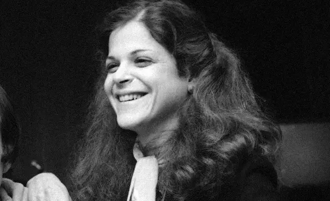 FILE - Castmember Gilda Radner appears on the set of "Saturday Night Live," in New York on Dec. 1, 1977. Radner died May 20, 1989, at age 42 after a long battle with ovarian cancer. (AP Photo/Ron Frehm, File)