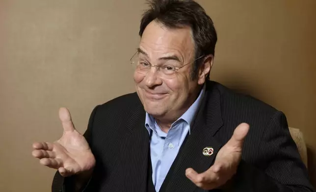 FILE - Dan Aykroyd poses for a photo in Los Angeles on Dec. 4, 2010. (AP Photo/Sarah Hummert, File)