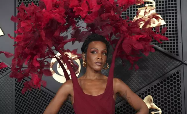 FILE - Dawn Richard arrives at the 66th annual Grammy Awards on Sunday, Feb. 4, 2024, in Los Angeles. (Photo by Jordan Strauss/Invision/AP, File)