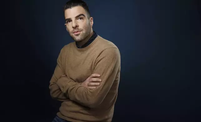 FILE - Actor Zachary Quinto poses for a portrait on Friday, March 30, 2018, in Los Angeles. (Photo by Chris Pizzello/Invision/AP, File)