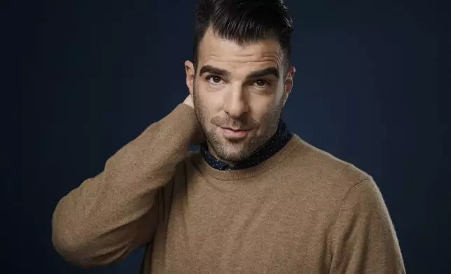 FILE - Actor Zachary Quinto poses for a portrait on Friday, March 30, 2018, in Los Angeles. (Photo by Chris Pizzello/Invision/AP, File)