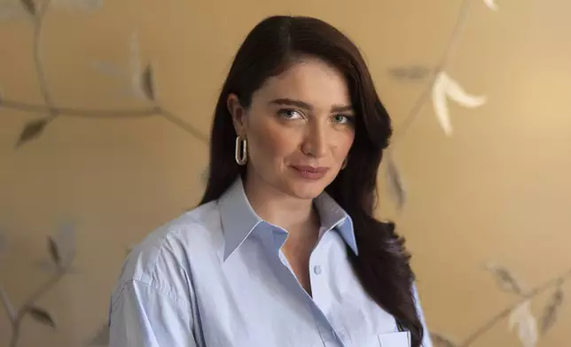 Eve Hewson poses for a portrait to promote "The Perfect Couple" on Wednesday, Sept. 4, 2024, in Los Angeles. (AP Photo/Jae C. Hong)