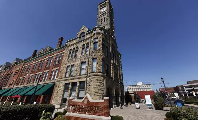 The Heritage Center of Clark County is seen in Springfield, Ohio, Wednesday, Sept. 11, 2024. (AP Photo/Paul Vernon)