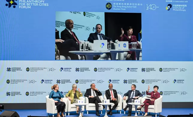 In the first plenary session entitled “What is Impact? The second plenary session entitled “Innovations for a Healthier Global South: What is the role of philanthropy in supporting global health research and interventions?” was moderated by Professor Margaret Chan, Founding Dean of the Vanke School of Public Health, Tsinghua University, and Emeritus Director General of World Health Organization (1st right). It featured Rebecca F. Grais, Executive Director of the Pasteur Network (1st left); Ilona Kickbusch, Director of Digital Health Transformations LAB, University of Geneva, Chair and Founder of the Global Health Center Geneva at the Graduate Institute Geneva and Co-chair of the Council of the World Health Summit (2nd left); Professor Peter Piot, Professor of Global Health, London School of Hygiene &amp; Tropical Medicine, Special Advisor to European Commission President von der Leyen on European and Global Health Security (3rd left); Naveen Rao, Senior Vice-President of the Health Initiative at the Rockefeller Foundation (3rd right); and Carsten Schicker, Chief Executive Officer of the World Health Summit (2nd right).