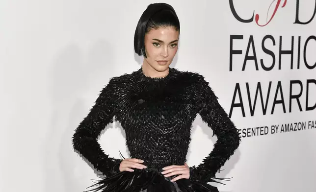 Kylie Jenner attends the CFDA Fashion Awards at the American Museum of Natural History on Monday, Oct. 28, 2024, in New York. (Photo by Evan Agostini/Invision/AP)